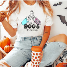 Dosis Boos Aangepaste Dokter Halloween Grappig