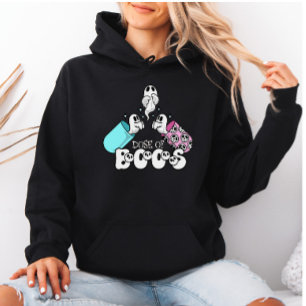 Dosis Boos Griezelige Medische Geest Halloween Hoodie