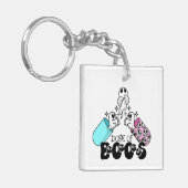 Dosis Boos Halloween Medisch Sleutelhanger (Voorkant Links)
