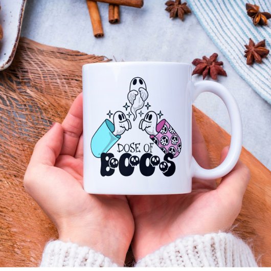 Dosis van Boos Funny Medical Halloween Coffee Mok