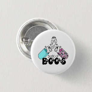 Dosis van Boos Medical Ghost Halloween Ronde Button 3,2 Cm