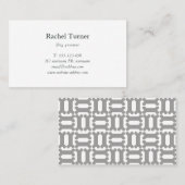 Dosisbotpatroon Visitekaartje (Voorkant / Achterkant)