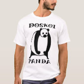 Doskoi Panda T-shirt (Voorkant)