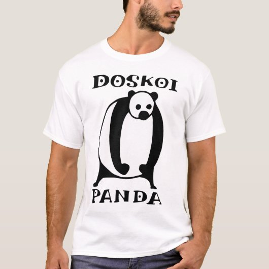 Doskoi Panda T-shirt (Voorkant)