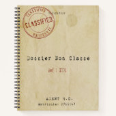 Dossier non classé carnet cligné notitieboek (Voorkant)