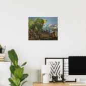 Dosso Dossi - Aeneas en Achates op de Libische kus Poster (Thuiskantoor)