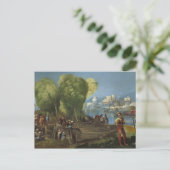 Dosso Dossi - Aeneas en Achates op Libisch Briefkaart (Staand voorkant)