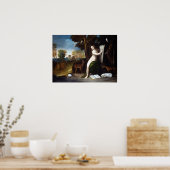 Dosso Dossi Circe en haar Lovers in een landschap Poster (Keuken)
