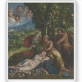 Dosso Dossi - Mythologische Scene Sticker (Voorkant)