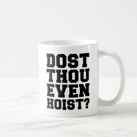 Dost Gij zelfs Hoist? Koffiemok (Rechts)