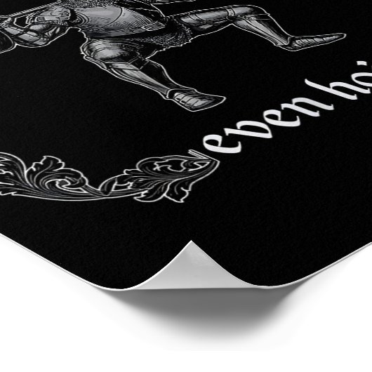 Dost Thou Even Hoist _ Funny Gym Meme, Medieval Gy Poster (Hoek)