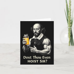 Dost You Even Hoist Gewichtheffen Shakespeare Gym Kaart