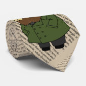 Dostoevsky egelnektie! stropdas (Opgerold)