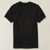 Dostoevsky Quote Classic T-shirt (Design voorkant)