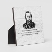 Dostoevsky Quote Fotoplaat (Voorkant)