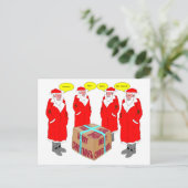 Dostoivsky Christmas Gift Postcard Feestdagenkaart (Staand voorkant)