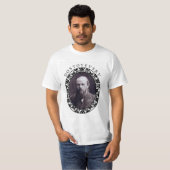 Dostoyevsky Mannen White T-Shit T-shirt (Voorkant volledig)