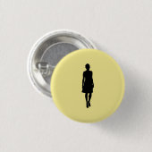 Dostoyevsky Wannabe Michelle Smooth badge Ronde Button 3,2 Cm (Voorkant /achterkant)