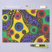 Dot art abstract 9 tissuepapier (Craft)