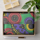 Dot art abstract 9 tissuepapier (Geschenk)