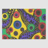 Dot art abstract 9 tissuepapier (Voorkant)