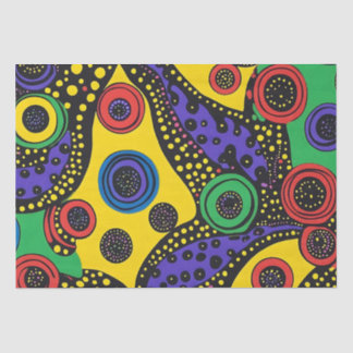 Dot art abstract 9 tissuepapier