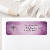 Dot Art Black Widow Spider in Web Etiket (Insitu)