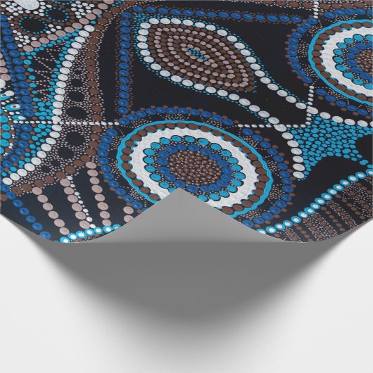 Dot Art-cadeaupapier Cadeaupapier (Hoek)