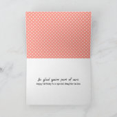 Dot Birthday, dochter van de politie Kaart (Binnen)