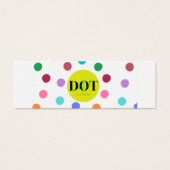 DOT - BLADWIJZER MINI VISITEKAARTJES (Voorkant)