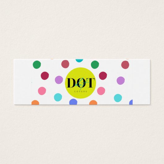 DOT - BLADWIJZER MINI VISITEKAARTJES (Voorkant)