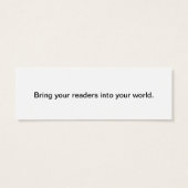 DOT - BLADWIJZER MINI VISITEKAARTJES (Achterkant)