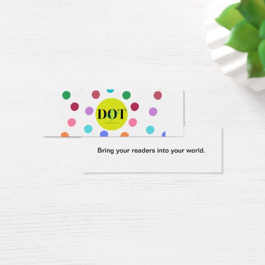 DOT - BLADWIJZER MINI VISITEKAARTJES (Bureau)