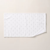 Dot, Bleek grijs Bad Handdoek (Handdoek)