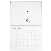Dot, Bleek grijs Kalender (Jan 2026)