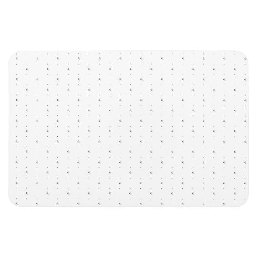 Dot, Bleek grijs Magneet (Horizontaal)