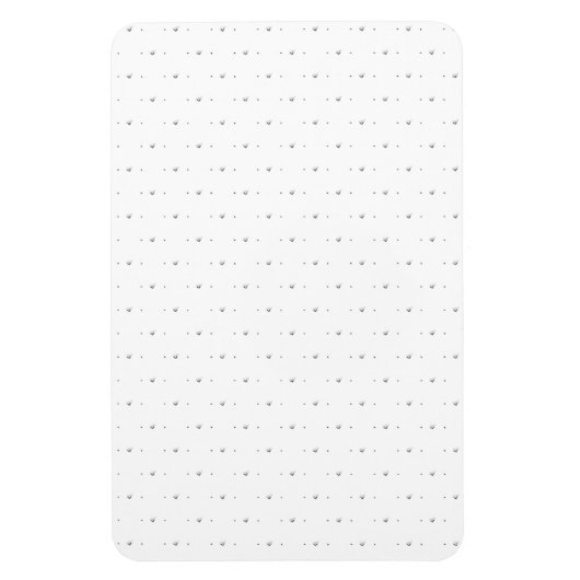 Dot, Bleek grijs Magneet (Verticaal)