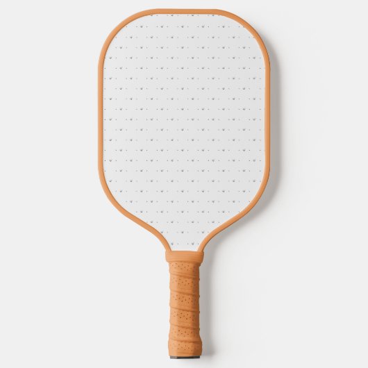 Dot, Bleek grijs Pickleball Paddle (Voorkant)