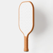 Dot, Bleek grijs Pickleball Paddle (Links)
