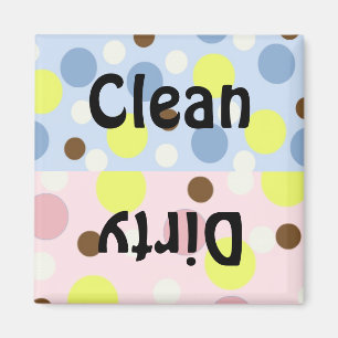 Dot Clean en Dirty Magneet
