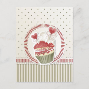 Dot Cupcake Briefkaart