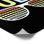 Dot Day for Kids Jongens Meisjes Jongeren Dotted D Poster (Hoek)