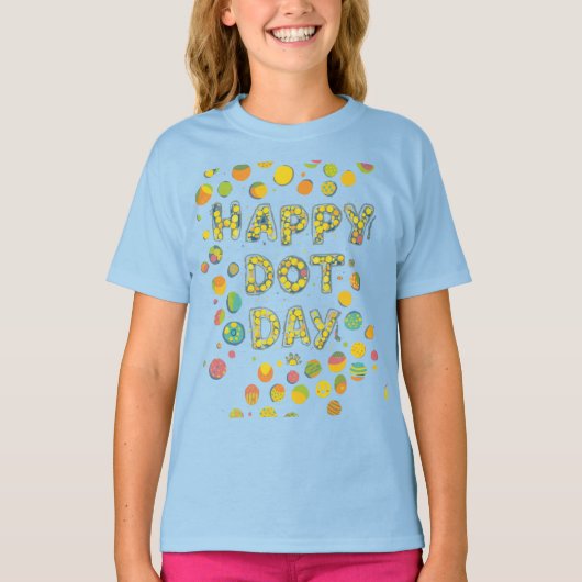 Dot Day Lovers Kinder Celebration T-shirt (Voorkant)