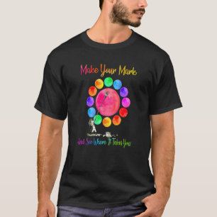 Dot Day, maak je teken en kijk waar je mee naartoe T-shirt