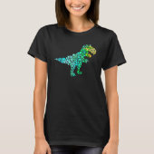 Dot Day Rex Dinosaur Polka Dot Pattern Internatio T-shirt (Voorkant)