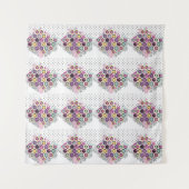 "Dot & Dazzle Duo" Wandkleed (Voorkant)