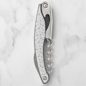 Dot, donkergrijs, koolstof Kurkentrekker (Achterkant)