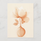 Dot dot bloem #008 briefkaart (Voorkant)