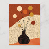 Dot dot bloem #012 briefkaart (Voorkant)