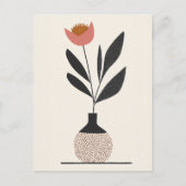 Dot dot bloem #013 briefkaart (Voorkant)